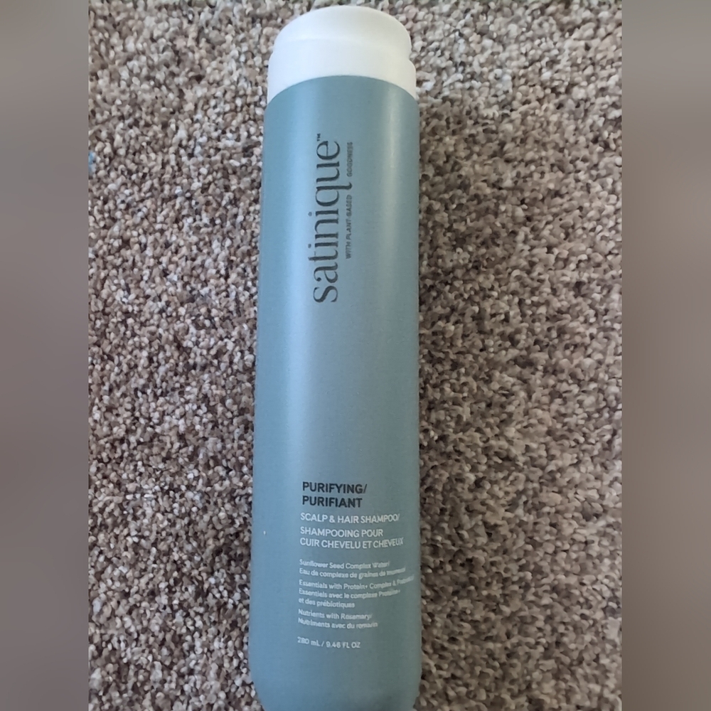 Amway Satinique Purifying Scalp & Hair Shampoo 9.4 Oz/280 ml Sunflower Seed